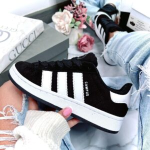 Sleek Streetwear Black Kicks